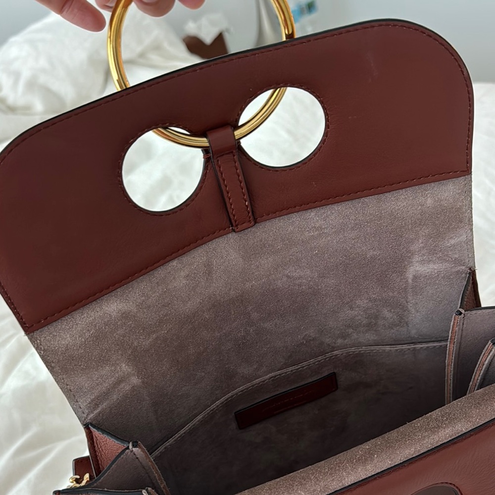 J.W. Anderson Brown Leather Women's Bag - Picture 6 of 8